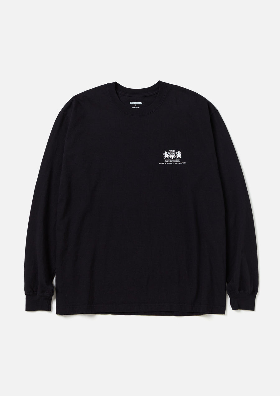 NEIGHBORHOOD T-SHIRTS NH . TEE LS-9