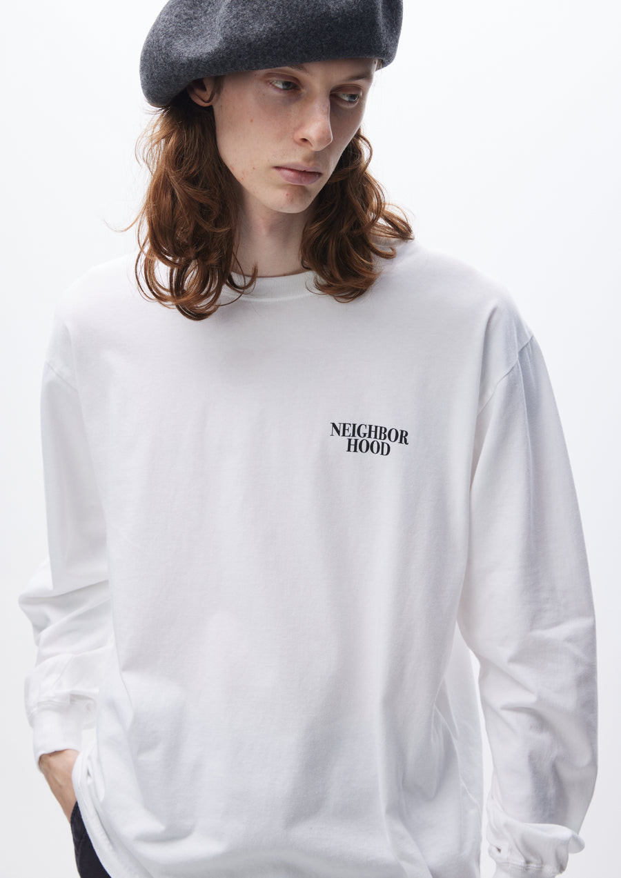 NEIGHBORHOOD T-SHIRTS NH . TEE LS-2