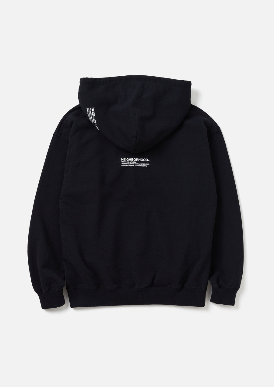 NEIGHBORHOOD KNIT / CUT SEWN CLASSIC SWEAT ZIP HOODIE LS