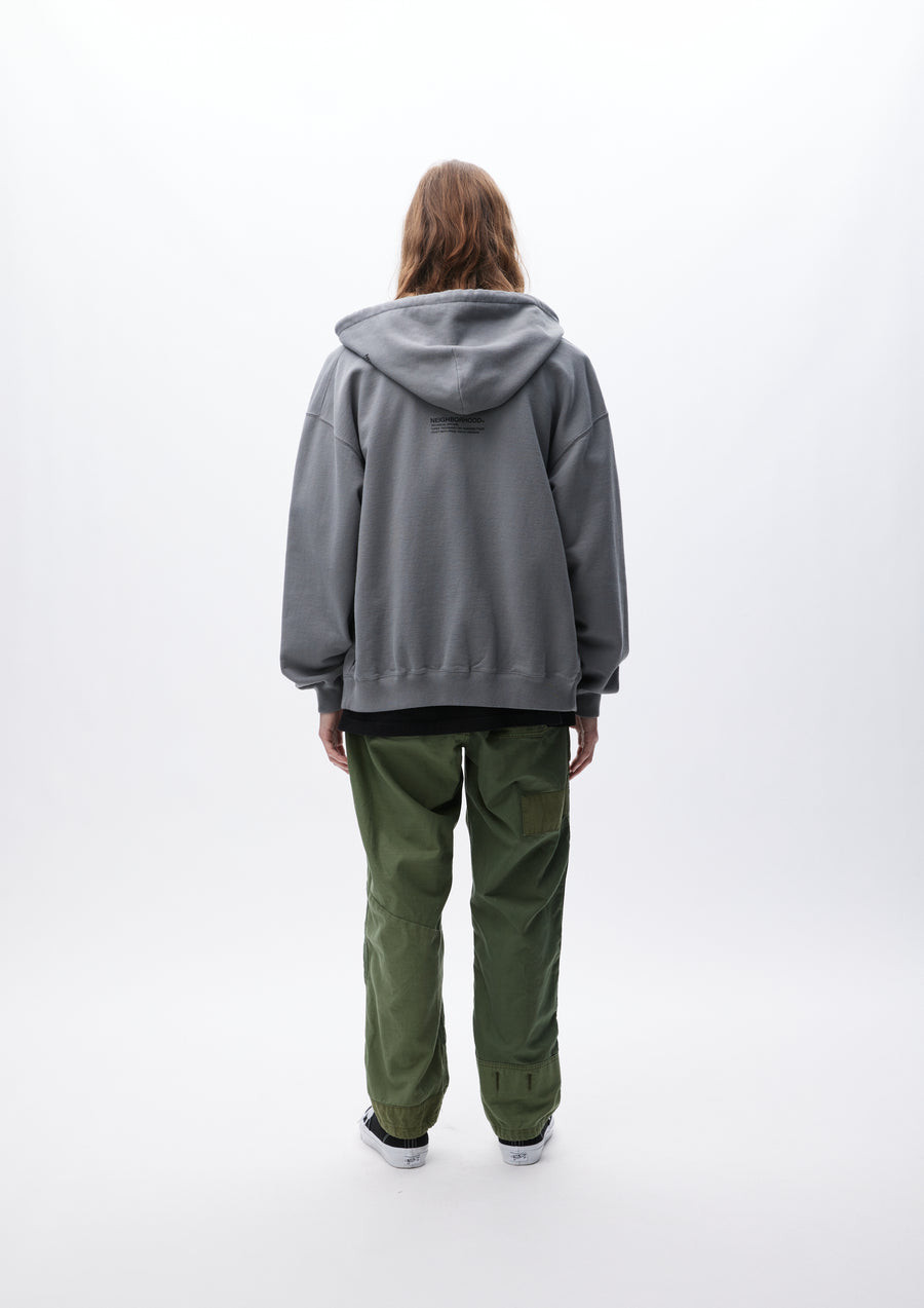 NEIGHBORHOOD KNIT / CUT SEWN CLASSIC SWEAT ZIP HOODIE LS