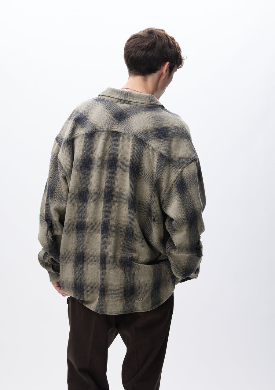 NEIGHBORHOOD SHIRTS SAVAGE BLOCK HOMBRE CHECK SHIRT LS