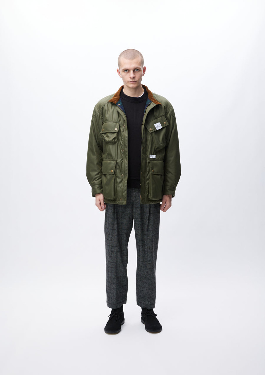 NEIGHBORHOOD JACKETS STAND COLLAR MOTORCYCLE JACKET