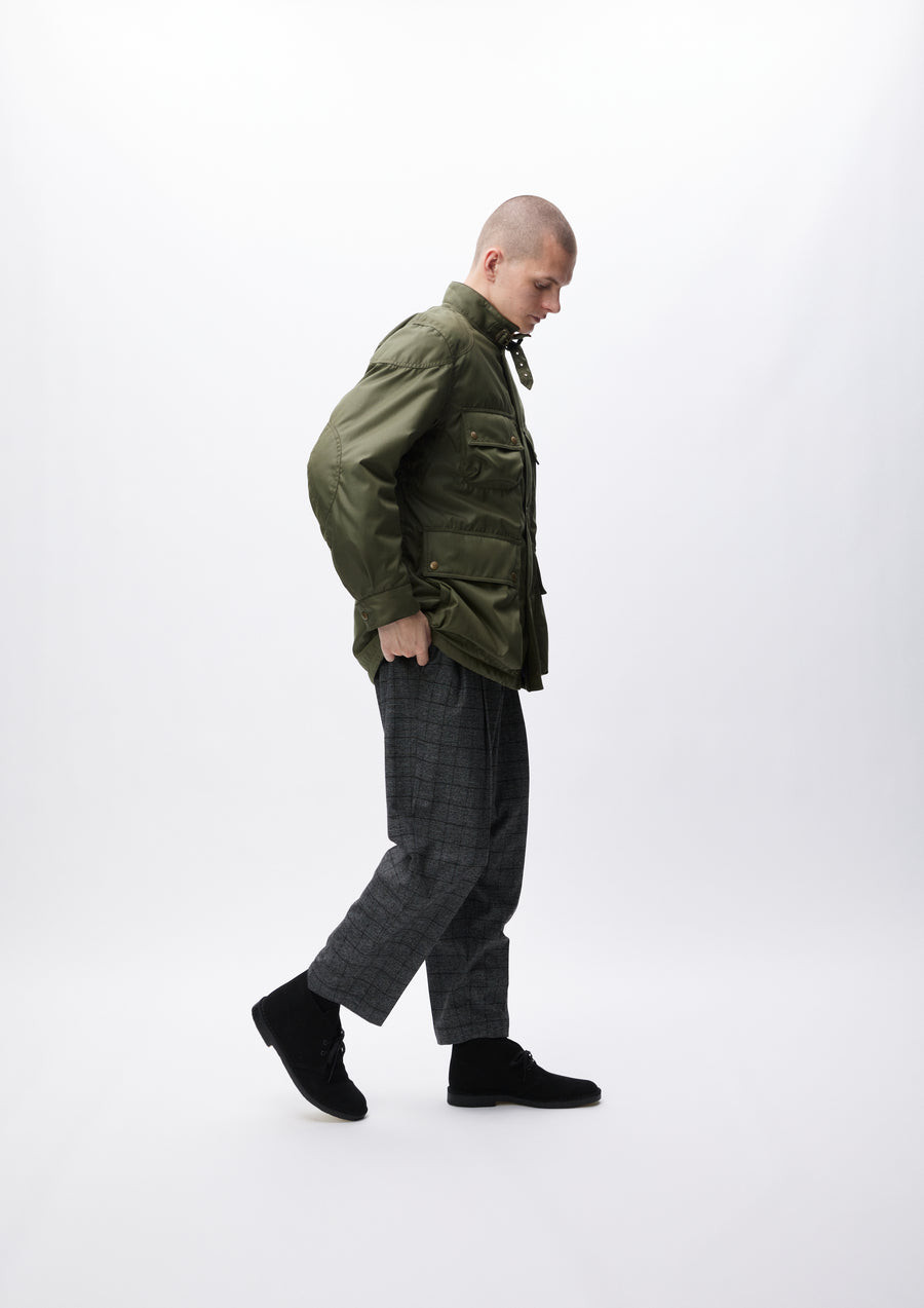 NEIGHBORHOOD JACKETS STAND COLLAR MOTORCYCLE JACKET