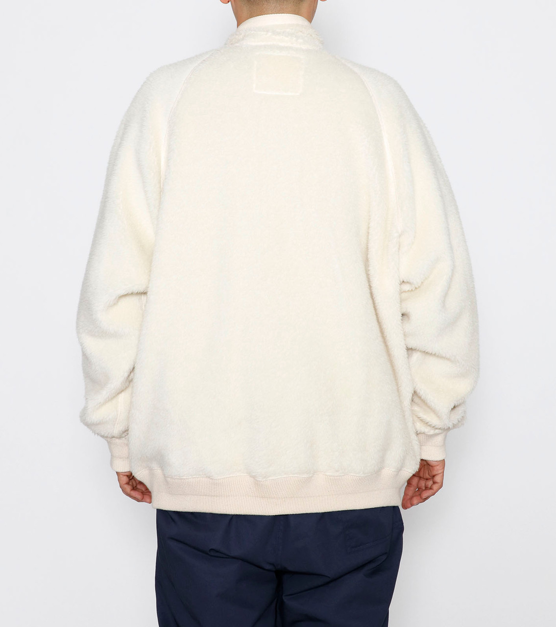 nanamica x PRISTINE JACKET Reversible Real Fleece Zip Up Jacket