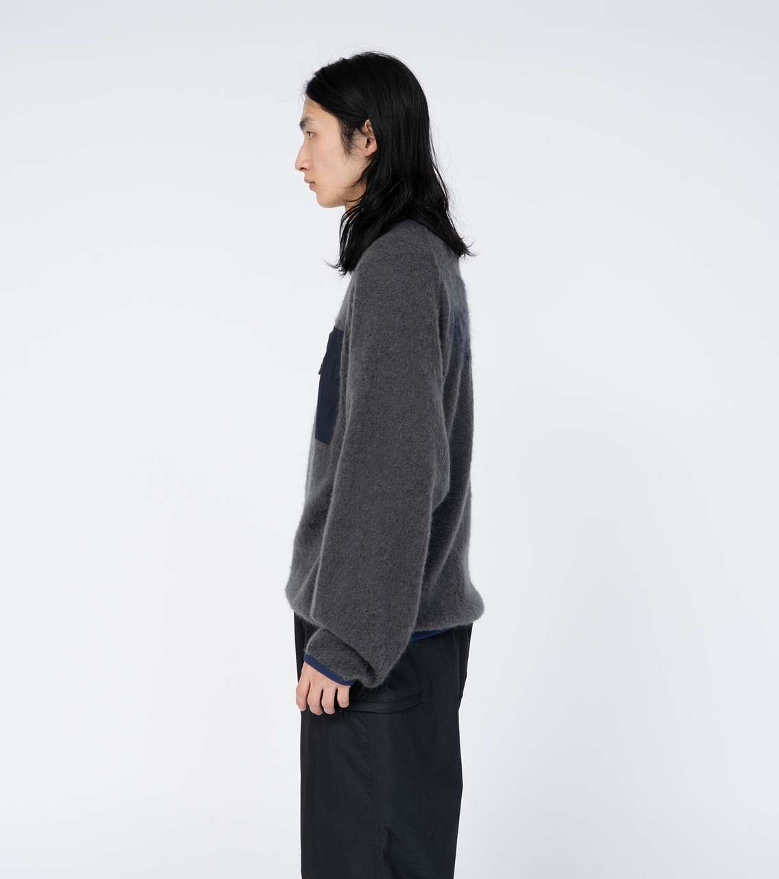 THE NORTH FACE Purple Label KNIT Mohair Field Crewneck Pullover