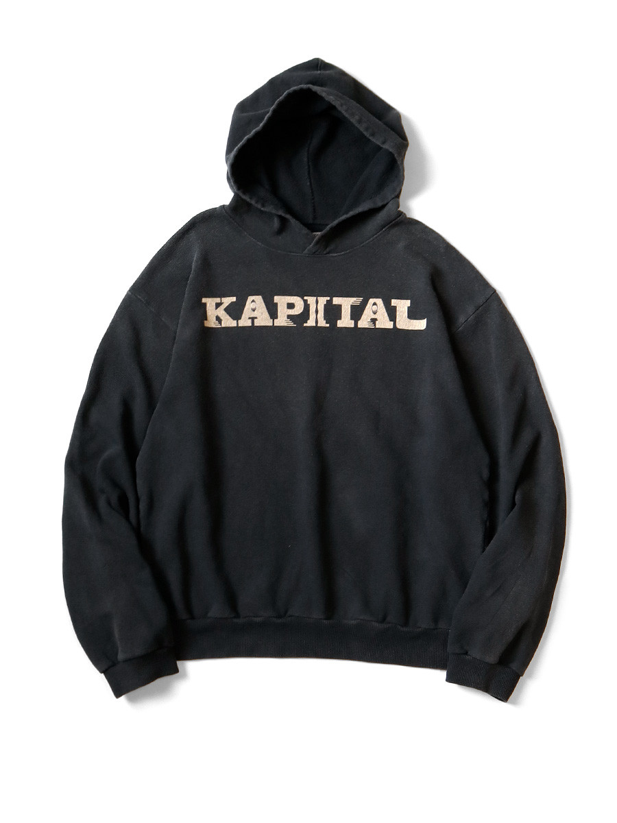 KAPITAL Sweat Shirt Fleece Hooded Sweatshirt (SPEAKEASY pt)