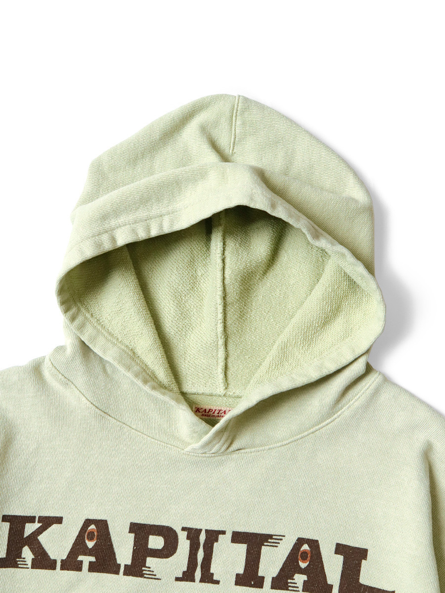 KAPITAL Sweat Shirt Fleece Hooded Sweatshirt (SPEAKEASY pt)