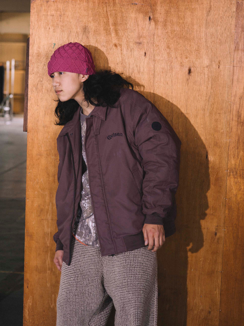 Evisen Skateboards ゑ（エビセン）VASE WORK JKT Evisen Skateboards JACKET VASE WORK JKT - BLACK