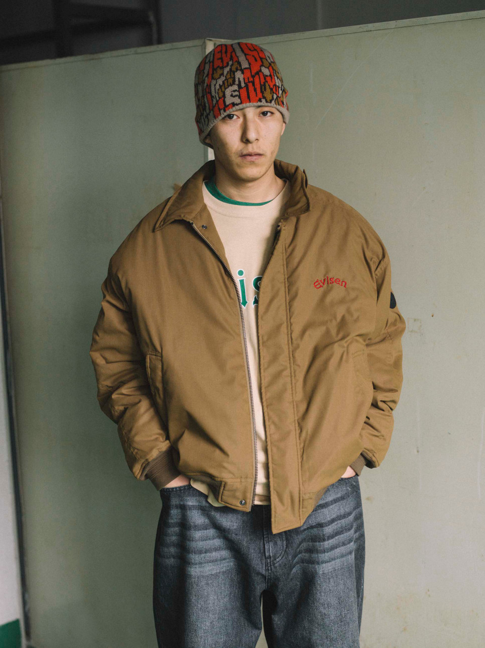 Evisen Skateboards JACKET VASE WORK JKT - PURPLE