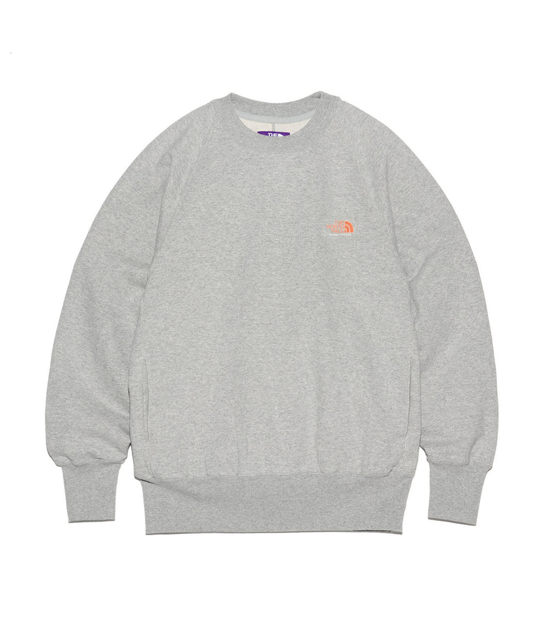 NTFPレーベル11oz Crewneck Graphic Sweatshirt THE NORTH FACE Purple Label SWEAT 11oz Crewneck Graphic