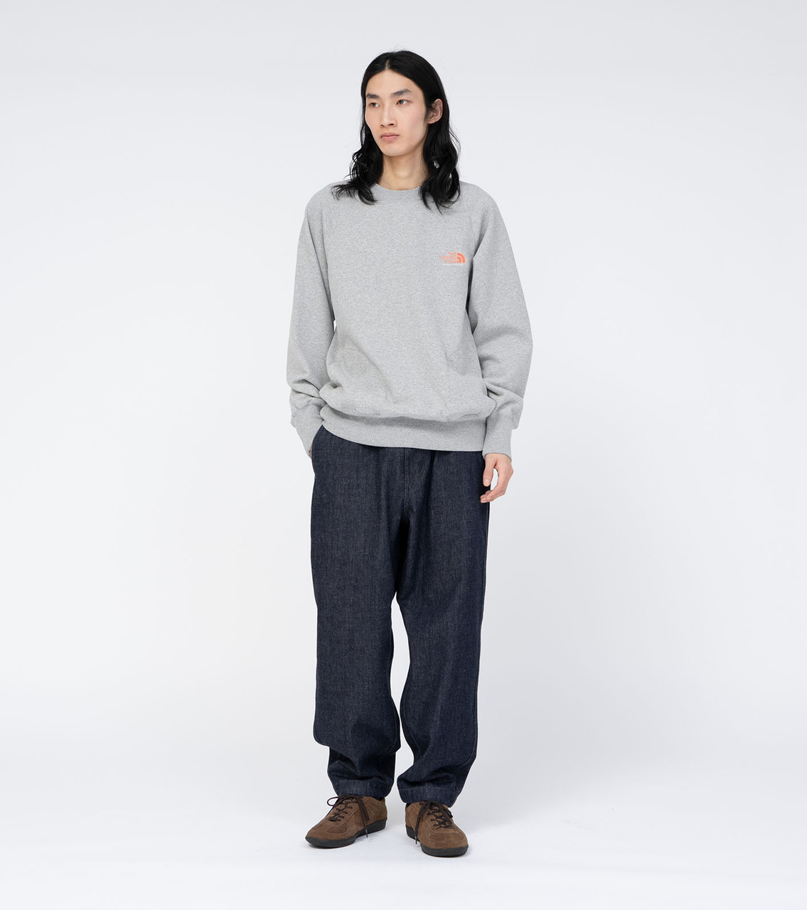 THE NORTH FACE Purple Label SWEAT 11oz Crewneck Graphic Sweatshirt