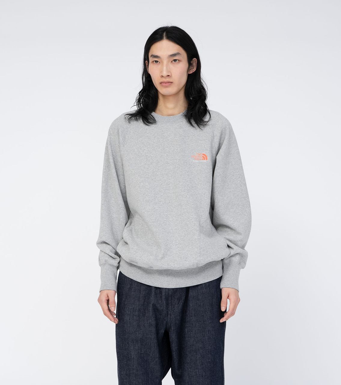 NTFPレーベル11oz Crewneck Graphic Sweatshirt THE NORTH FACE Purple Label SWEAT 11oz Crewneck Graphic
