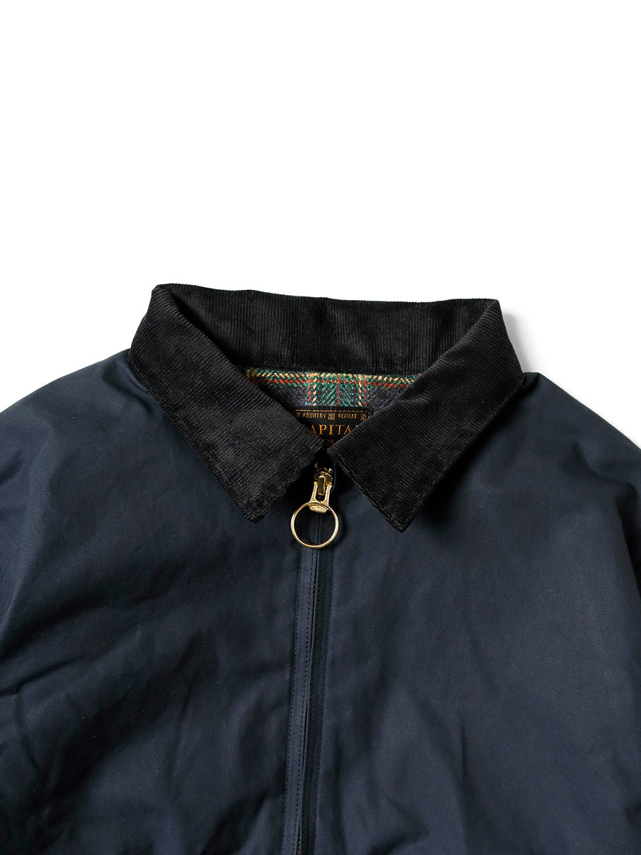 KAPITAL Jacket Cotton Weather Oil-Coated Drizzler Jacket (L's)