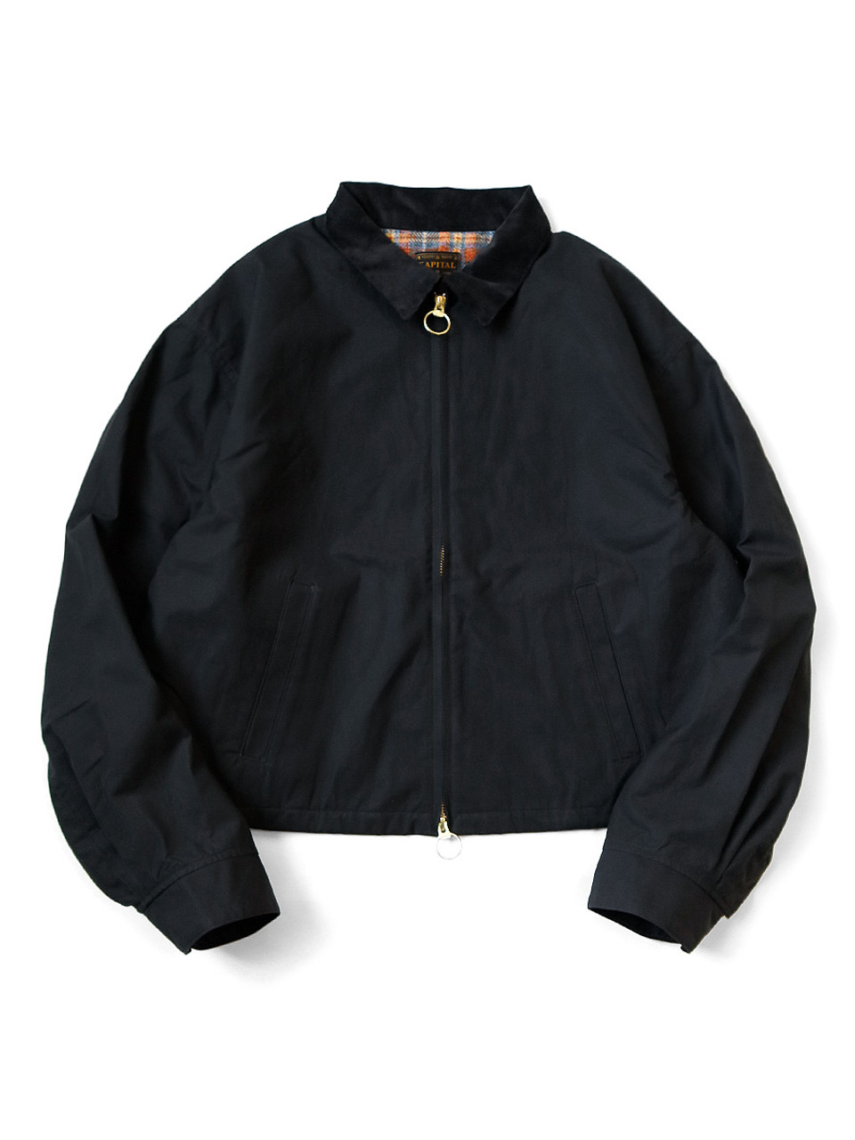 KAPITAL Jacket Cotton Weather Oil-Coated Drizzler Jacket