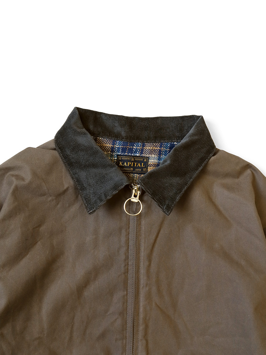KAPITAL Jacket Cotton Weather Oil-Coated Drizzler Jacket