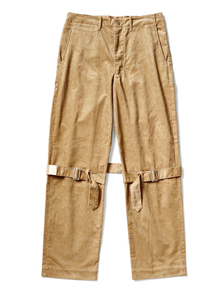 KAPITAL Pants 8W Corduroy Harbor Bondage Pants