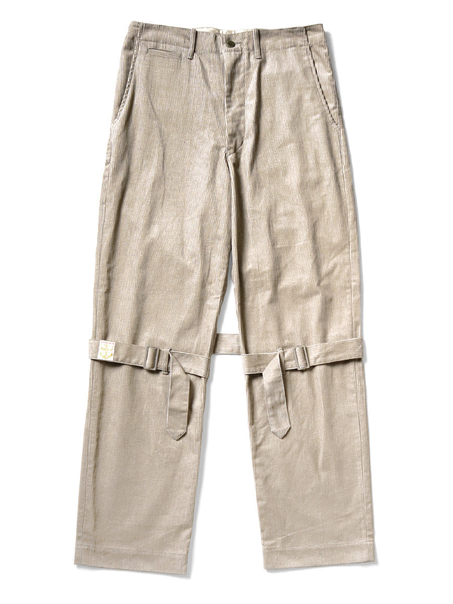 KAPITAL Pants 8W Corduroy Harbor Bondage Pants