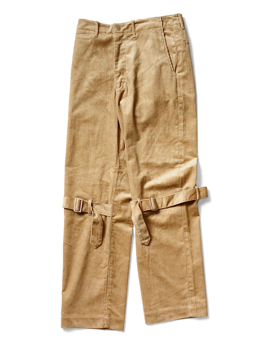 KAPITAL Pants 8W Corduroy Harbor Bondage Pants