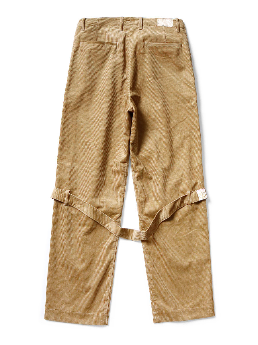 KAPITAL Pants 8W Corduroy Harbor Bondage Pants