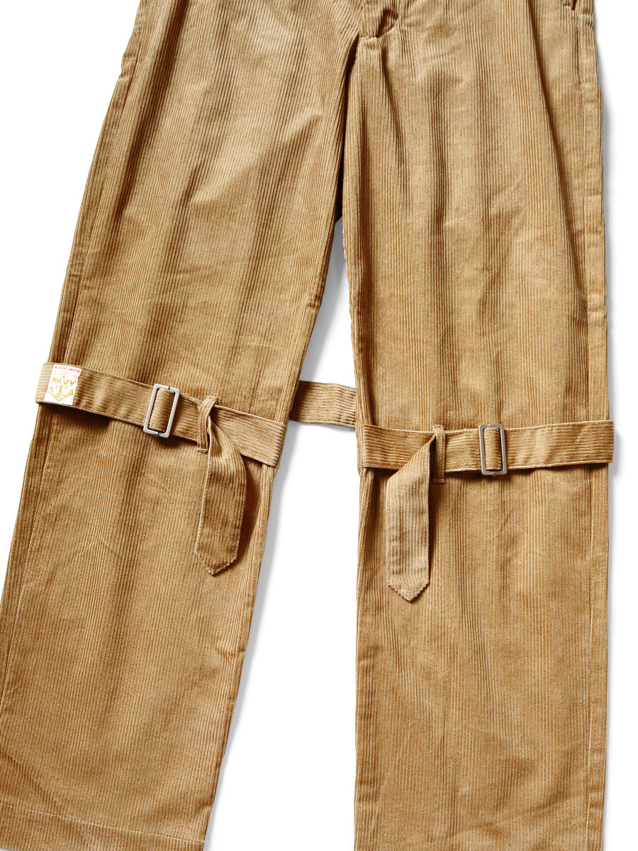 KAPITAL Pants 8W Corduroy Harbor Bondage Pants
