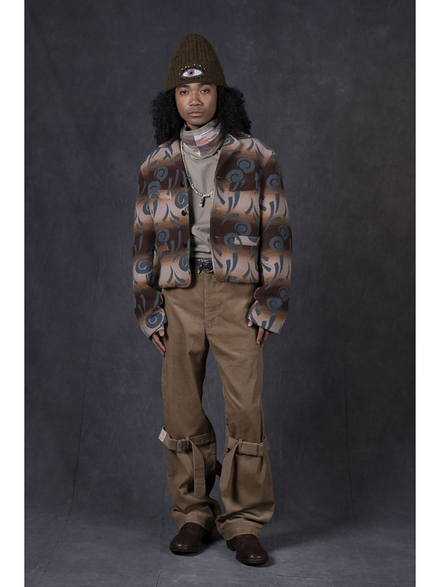 KAPITAL Pants 8W Corduroy Harbor Bondage Pants
