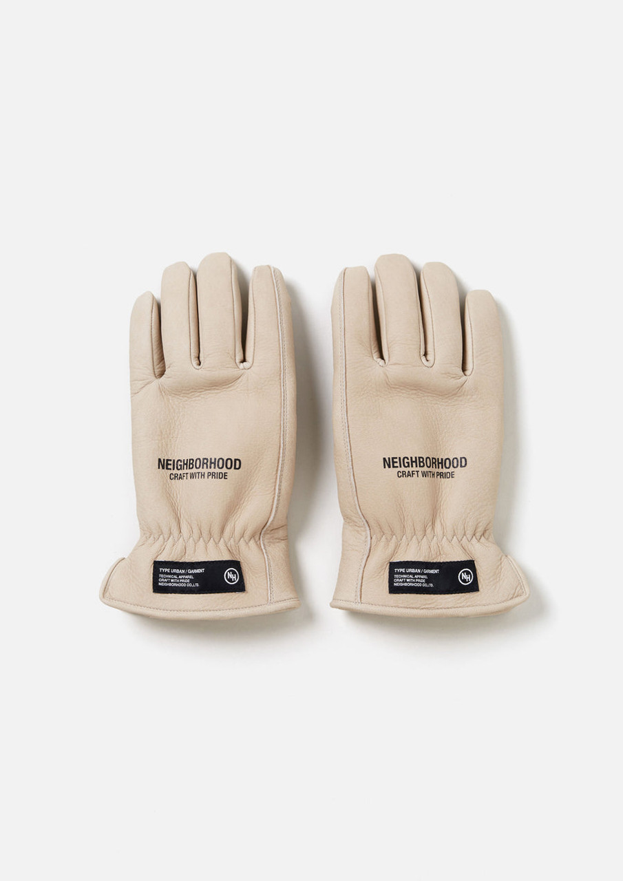 新品neighborhood LEATHER BOA GLOVES NEIGHBORHOOD ACCESSORIES LEATHER BOA GLOVES