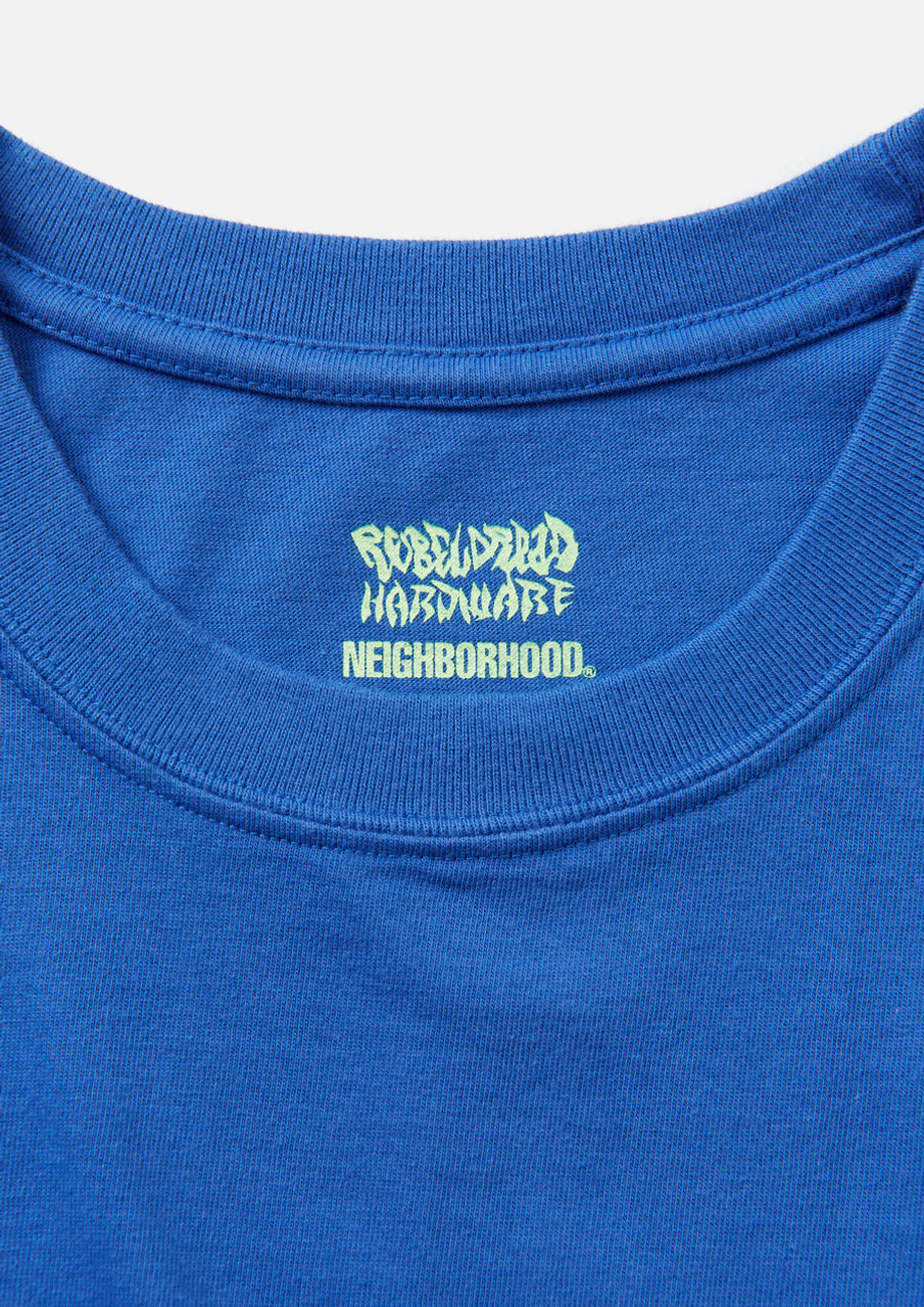 NEIGHBORHOOD T-SHIRTS NH X REBEL DREAD HARDWARE . TEE SS-2 NEIGHBORHOOD T-SHIRTS NH X REBEL DREAD HARDWARE . TEE SS-2