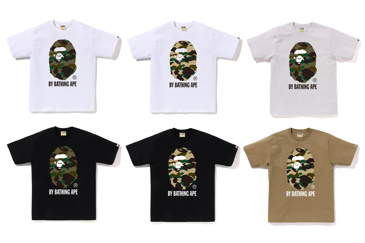 BAPE T-SHIRT 1ST CAMO BY BATHING APE TEE