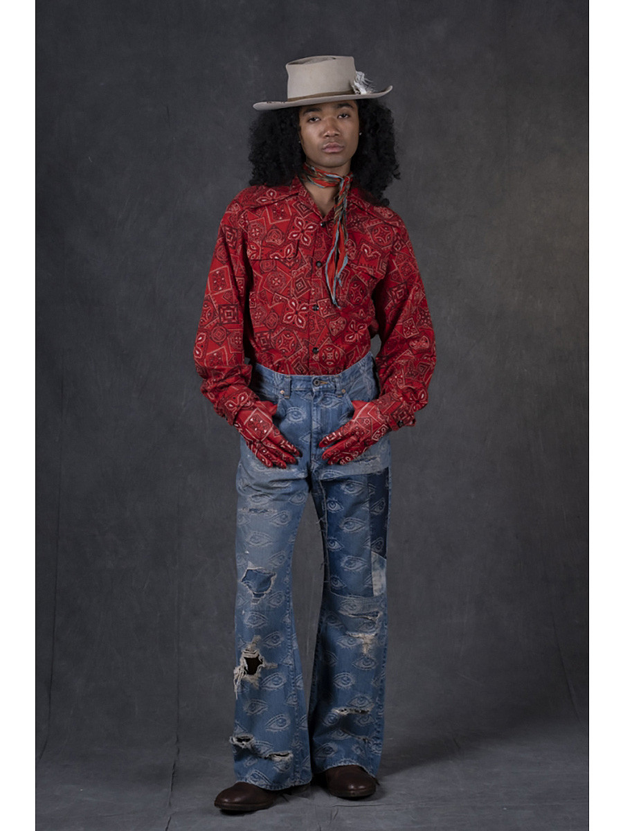 KAPITAL Pants 12Oz SPEAKEASY Denim 5P OKABELLBO (Dixie Remake)