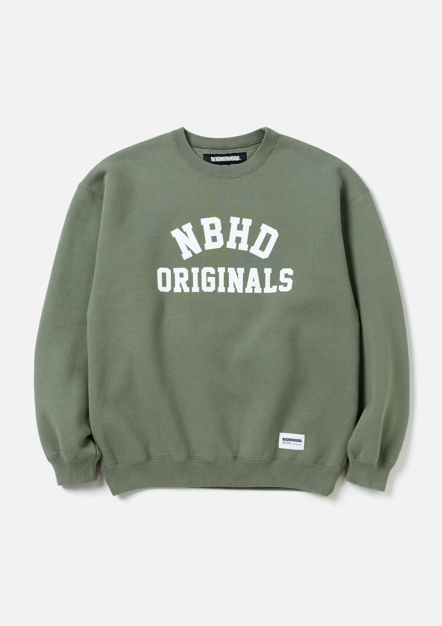 NEIGHBORHOOD KNIT / CUT SEWN BASIC SWEAT SHIRT LS