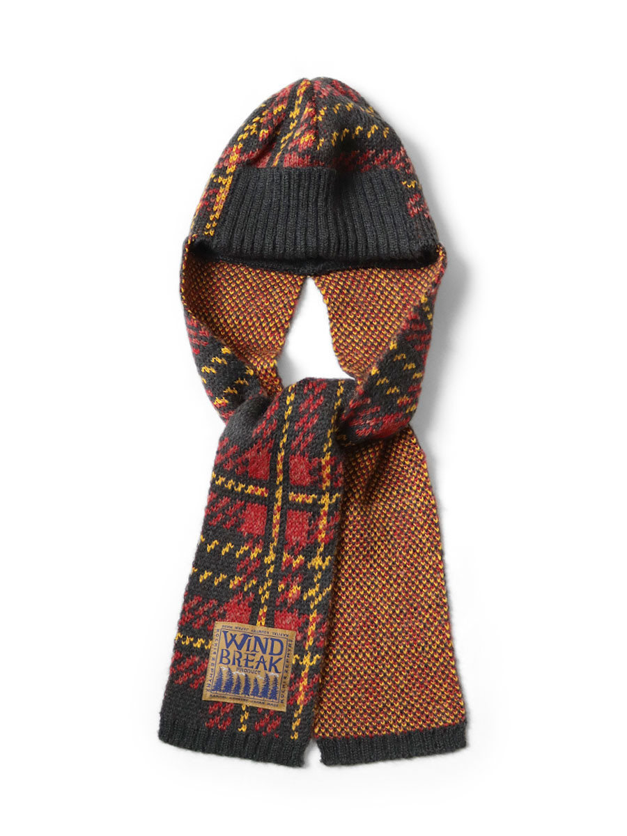 KAPITAL Hat/Cap 5G Wool Tartan Check Gale CAP