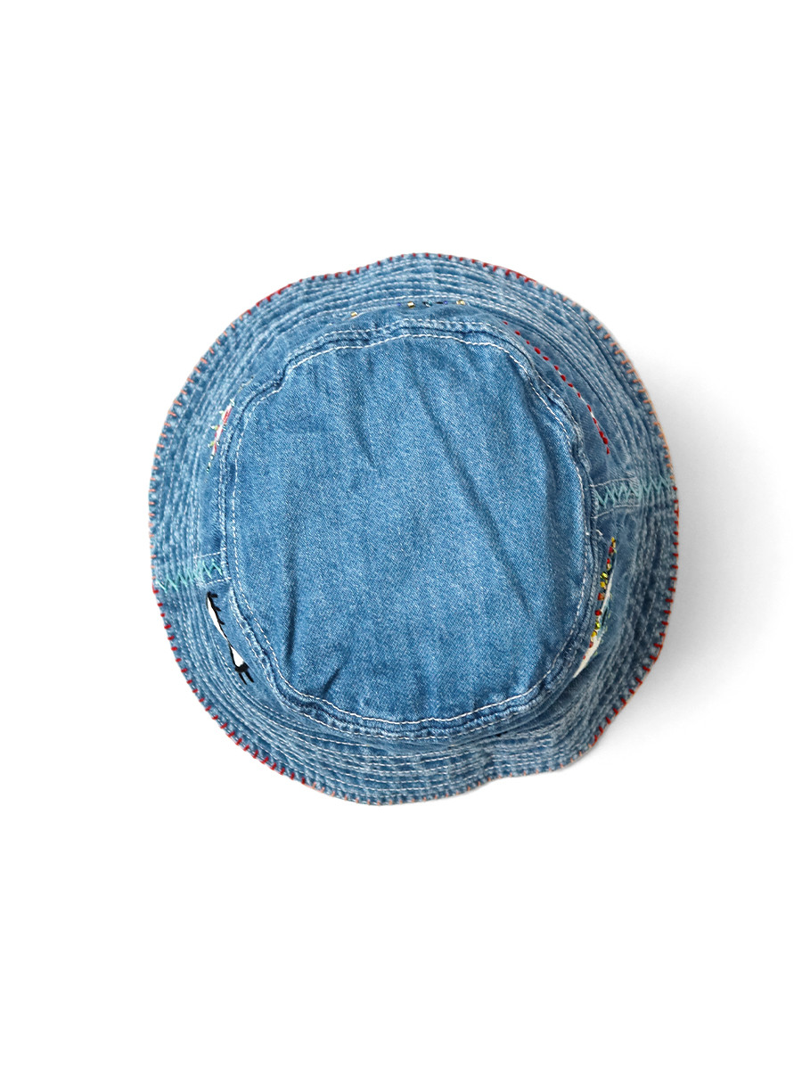 KAPITAL Hat/Cap 12Oz Denim Bucket hat (SPEAKEASY Embroidery)