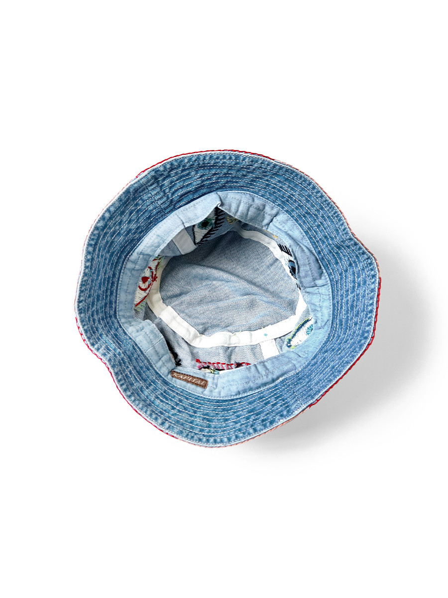 KAPITAL Hat/Cap 12Oz Denim Bucket hat (SPEAKEASY Embroidery)