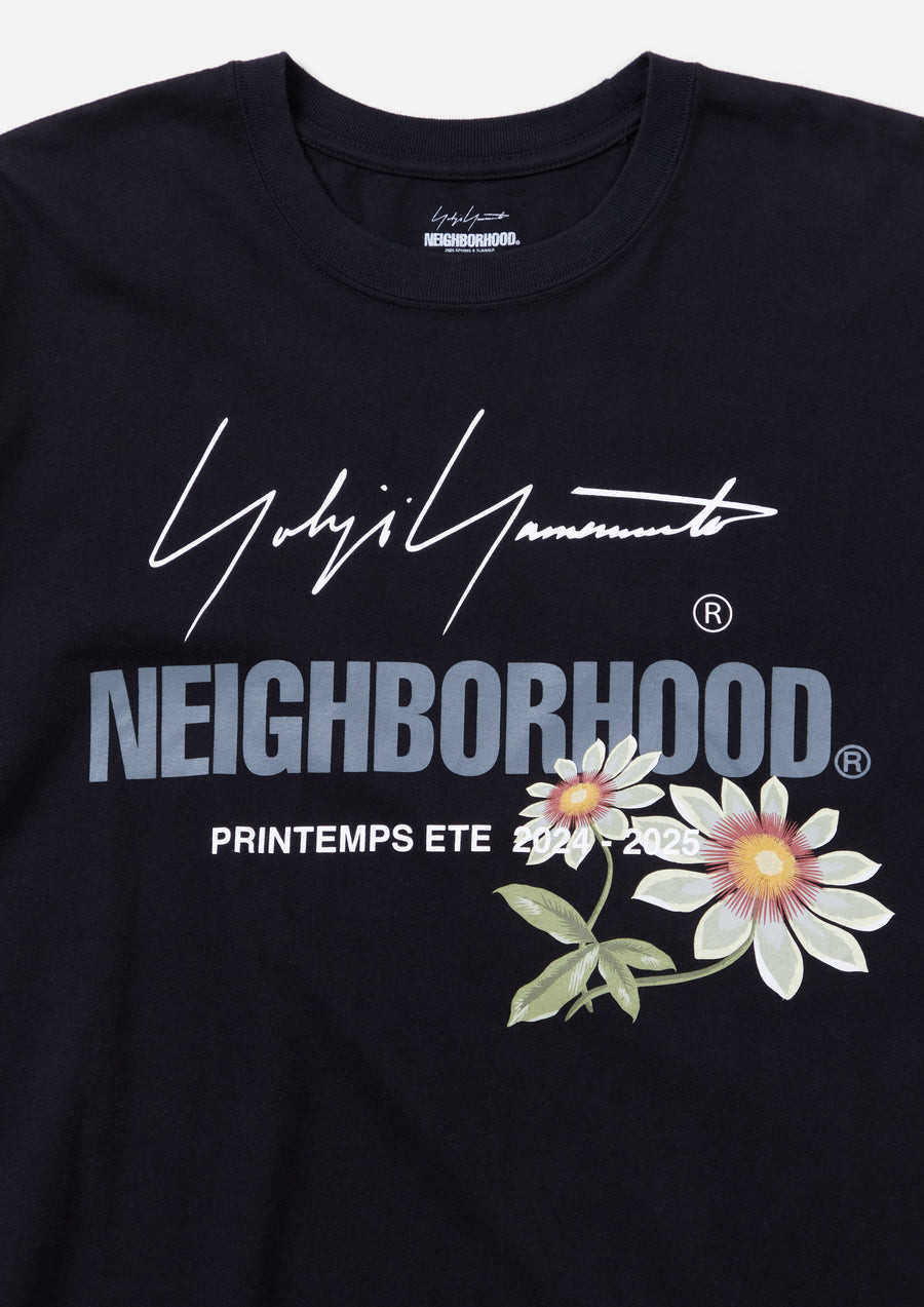 NEIGHBORHOOD T-SHIRTS NH X YOHJI YAMAMOTO . TEE SS-1
