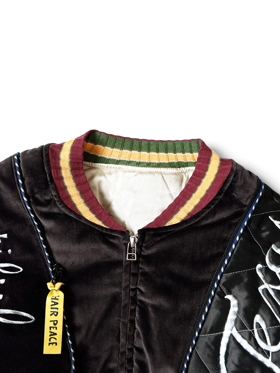 KAPITAL Jacket Velvet Siamese Bomber Jacket (Beautiful Texas) KAPITAL Jacket Velvet Siamese Bomber Jacket (Beautiful Texas)
