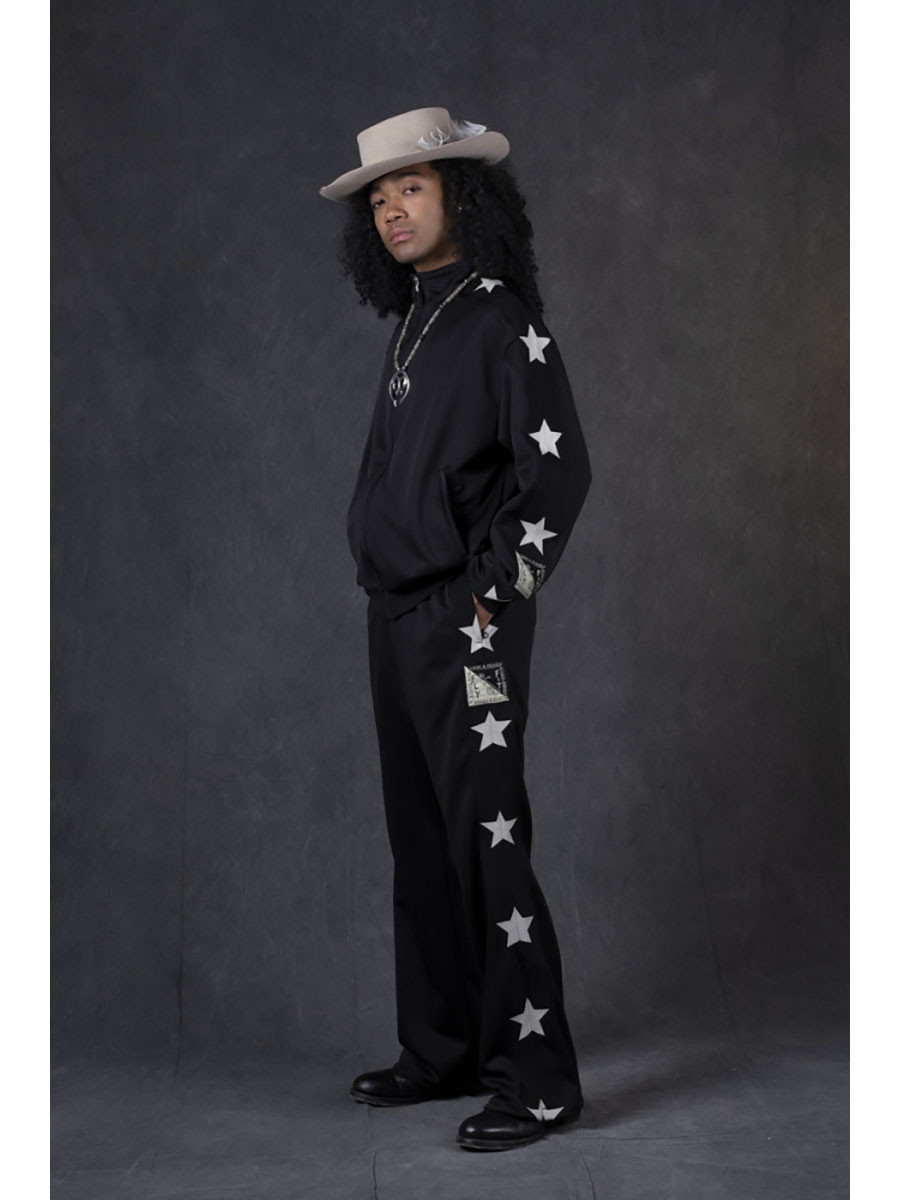 KAPITAL Jacket Smooth Jersey Stuntman & Woman Track Jacket