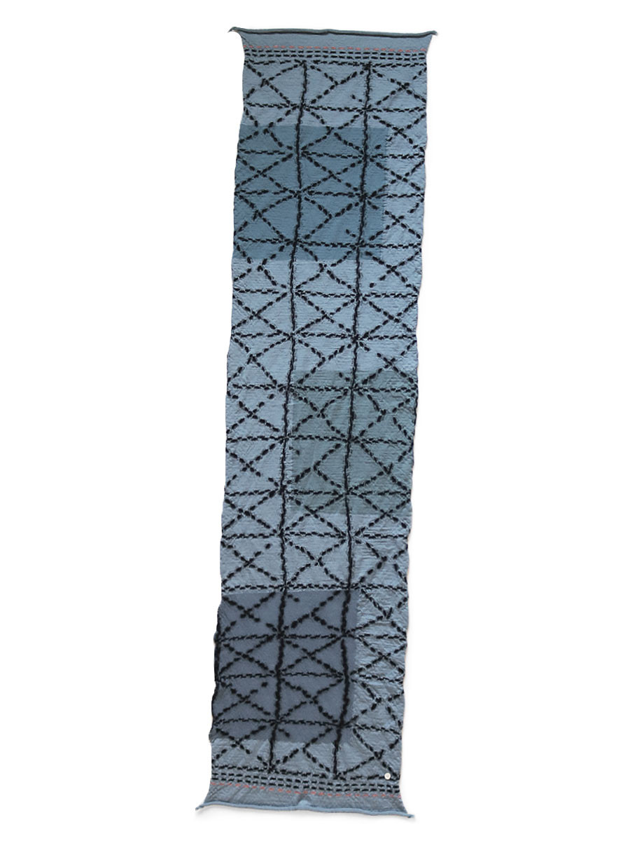 KAPITAL Scarves Felted Wool Sashiko HAPPY Scarf