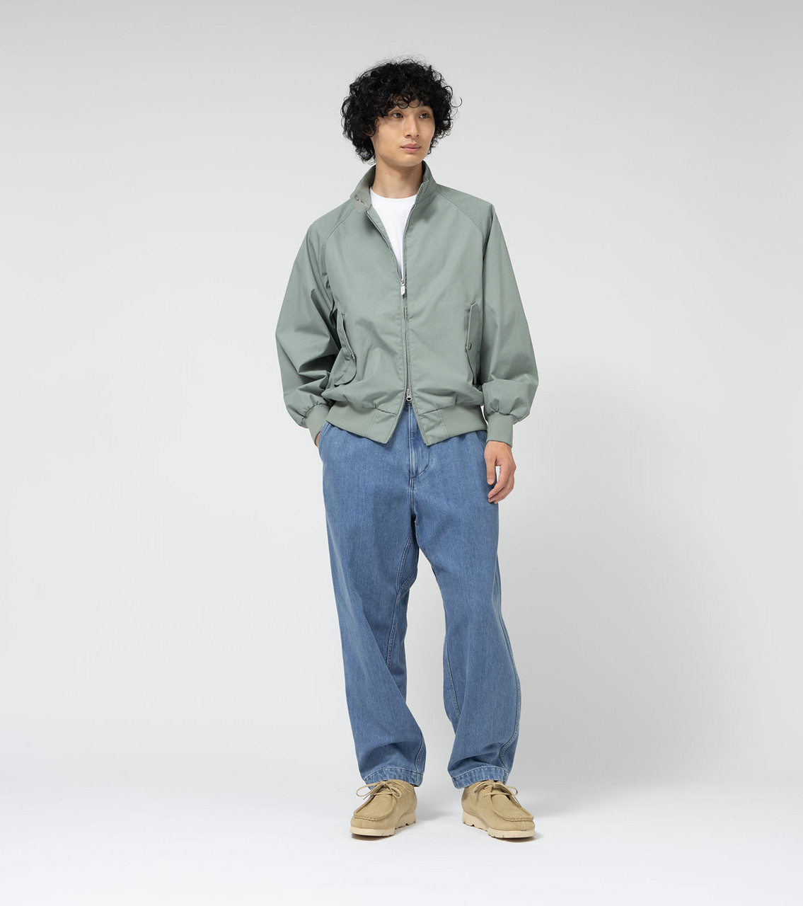 THE NORTH FACE Purple Label PANTS Denim Wide Tapered Field Pants