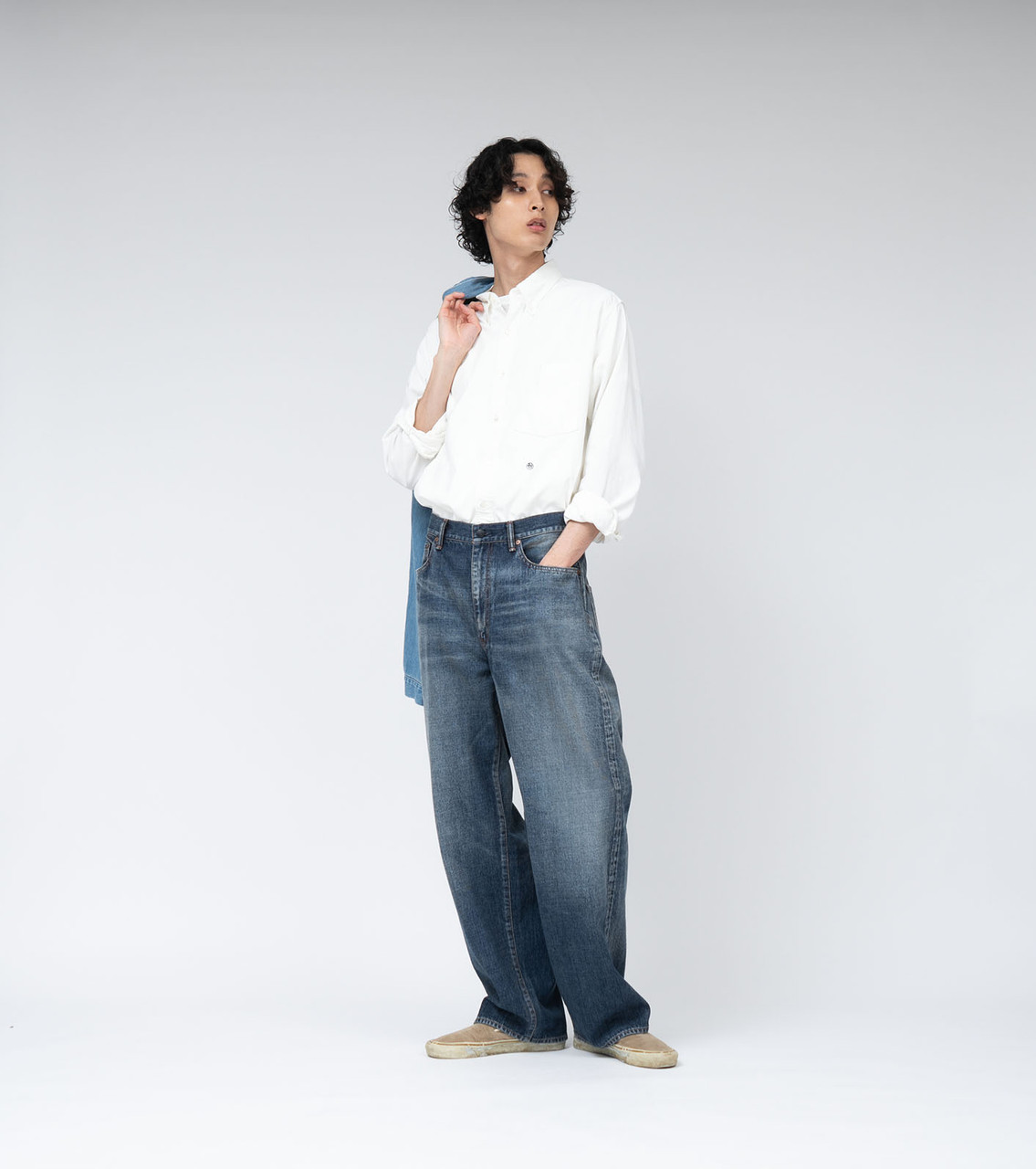 nanamica PANTS Selvage Denim Pants Online Shop to Worldwide