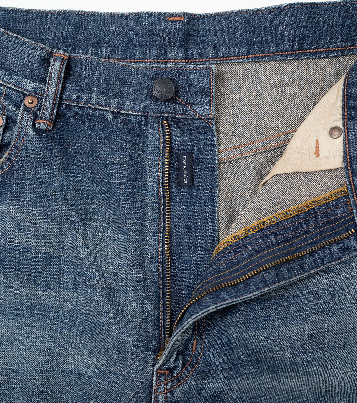 nanamica PANTS Selvage Denim Pants Online Shop to Worldwide