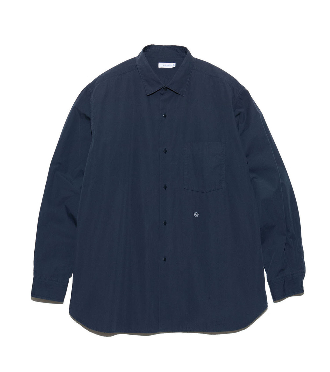 nanamica / RegularCollarWindShirt/S/コットン/YLW/SUGS400 nanamica SHIRT Regular Collar Wind Shirt Online Shop to Worldwide