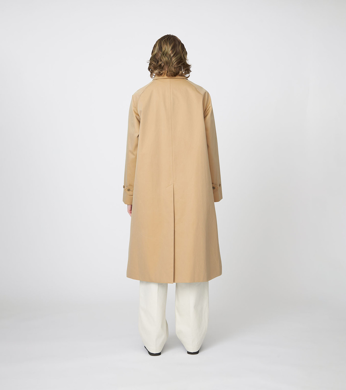 nanamica COAT 2L Cotton GORE-TEX Balmacaan Coat Online Shop to