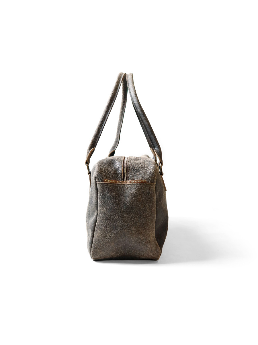 KAPITAL Bag Crack Leather Fargo Bag (Large)