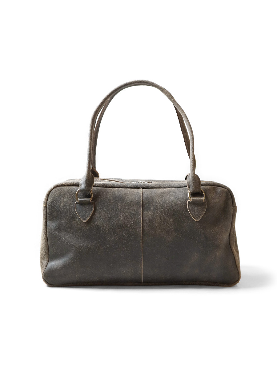 KAPITAL Bag Crack Leather Fargo Bag (Large)