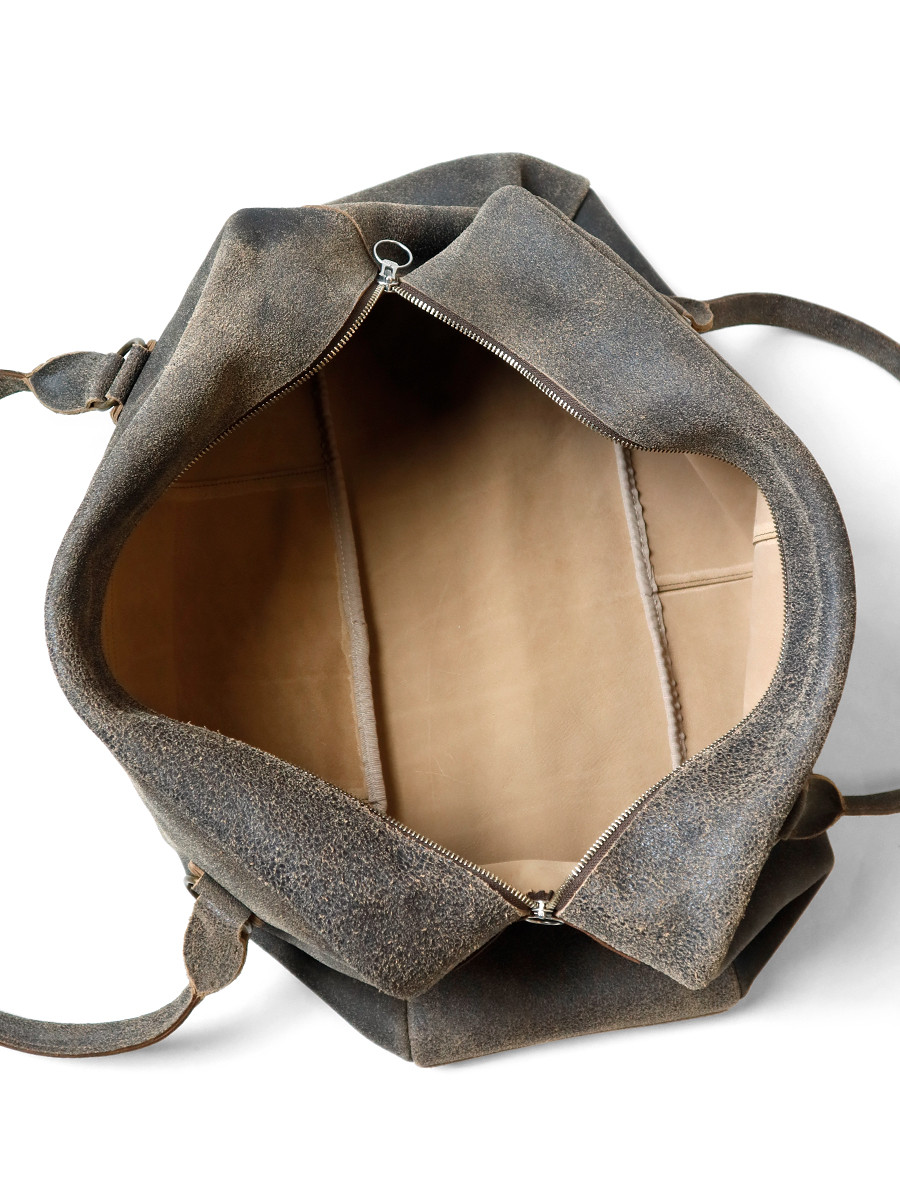 kapital クラックレザー ファーゴ　ボストン　バッグ KAPITAL Bag Crack Leather Fargo Bag (Large)