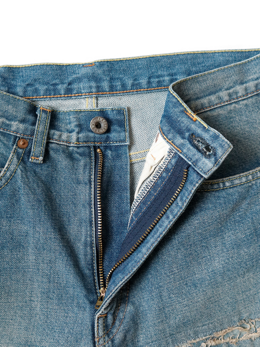 KAPITAL Pants 14Oz Denim 5P OKABELLBO (SPEAKEASY Dixie Remake)