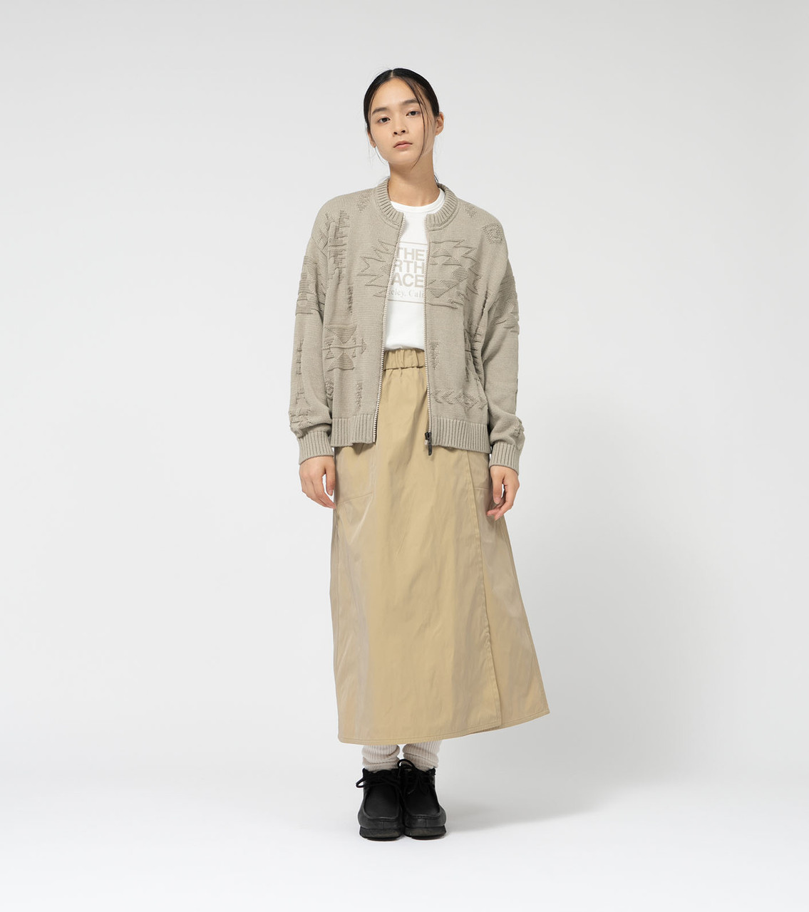 THE NORTH FACE Purple Label KNIT Field Knit Cardigan Online Shop