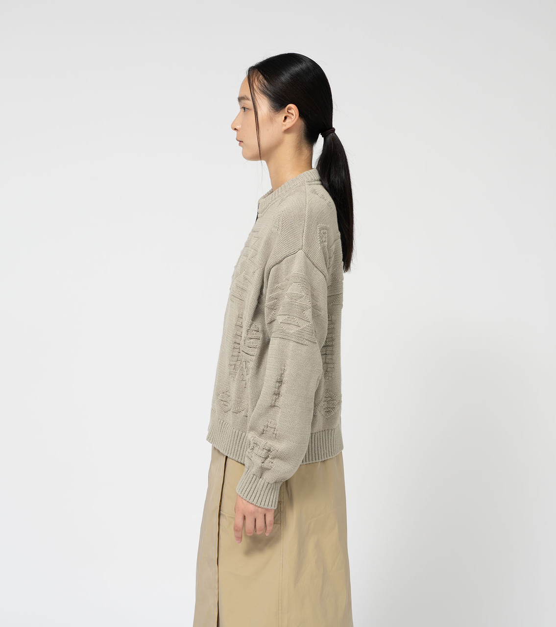 THE NORTH FACE Purple Label KNIT Field Knit Cardigan Online Shop