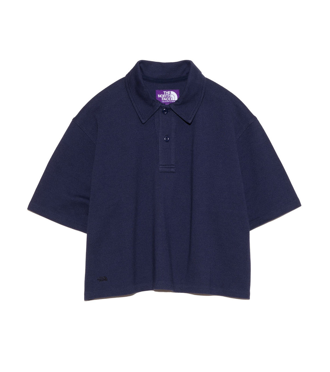 THE NORTH FACE Purple Label SHIRT Moss Stitch Field Cropped Polo