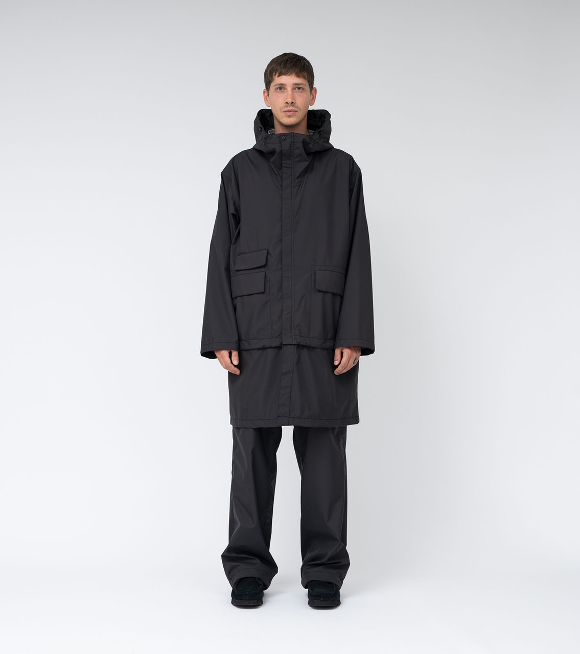 nanamica COAT 3L PERTEX SHIELD 2Way Travel Coat Online Shop to